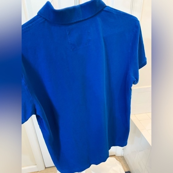Men’s Express Classic Polo Size Large Royal Blue - Picture 3 of 3